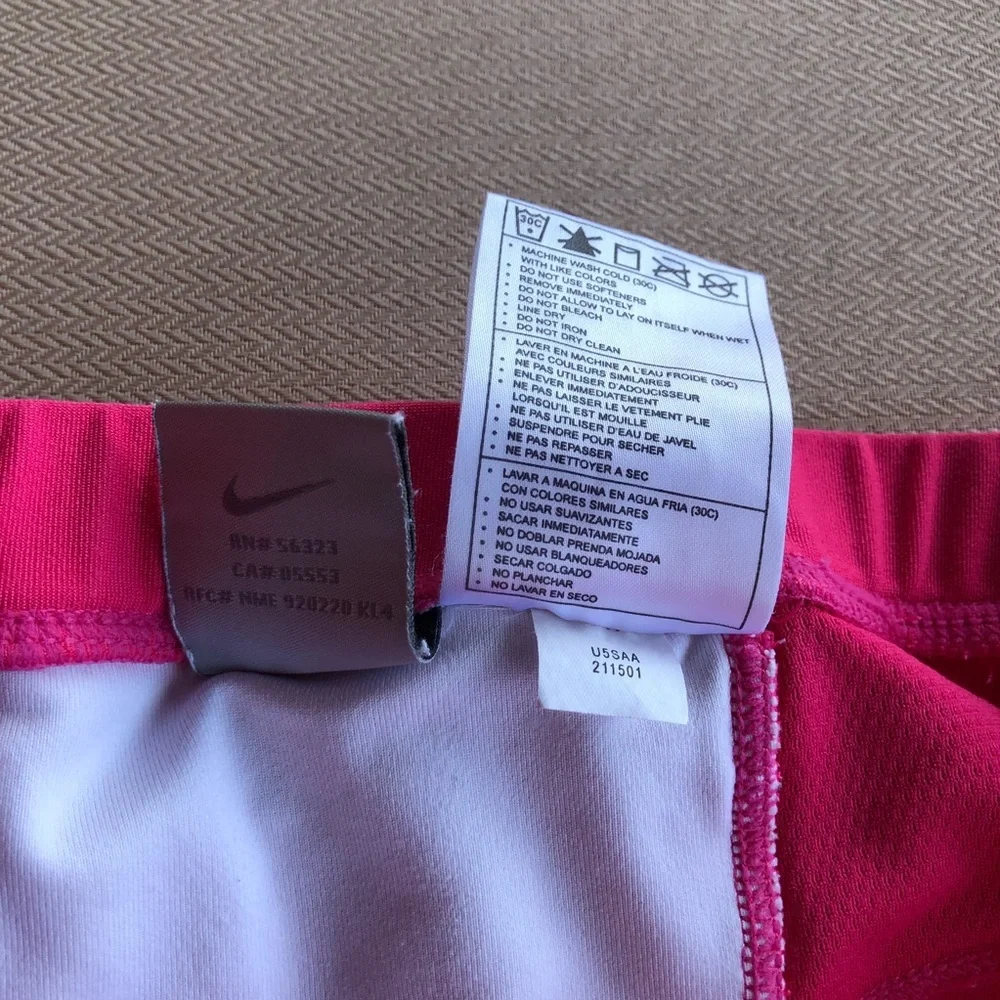 Nike Dri - Fit Pink‎ Drawstring Cropped Leggings M